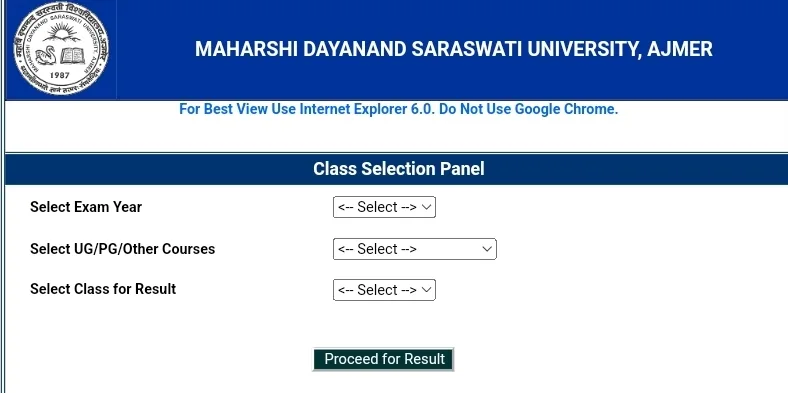 MDSU Result 2026