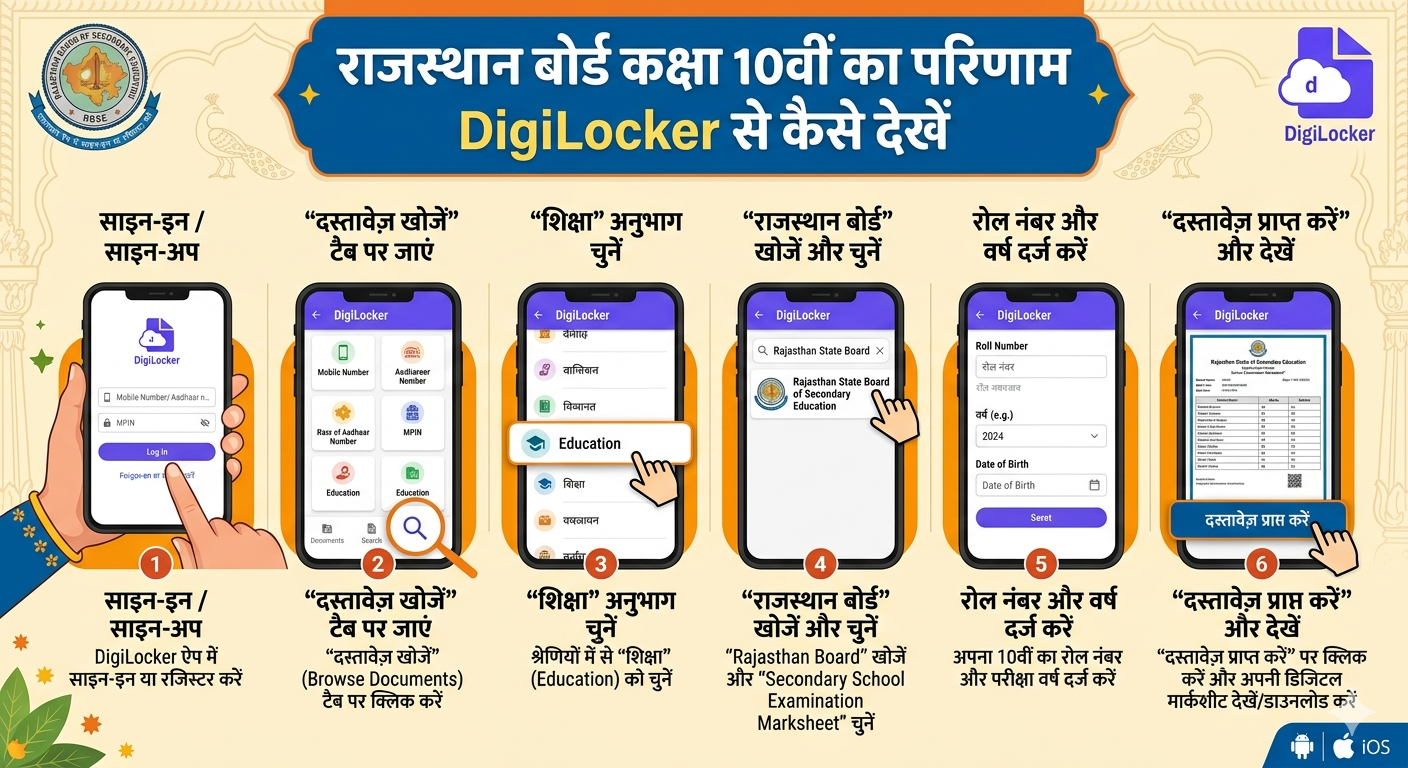 Rajasthan board kaksha 10th result 2026
