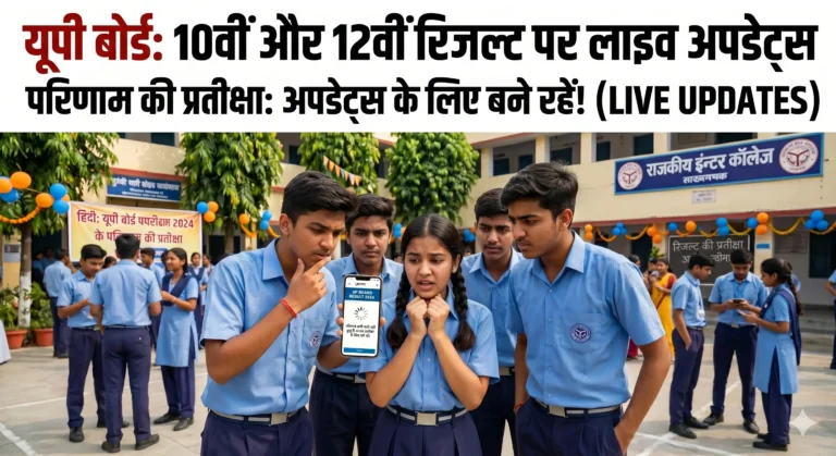 यूपी बोर्ड रिजल्ट 2026 लाइव अपडेट्स : कब आएगा, यूपी बोर्ड रिजल्ट कैसे चेक करें? अभी देखें सभी जानकारी।